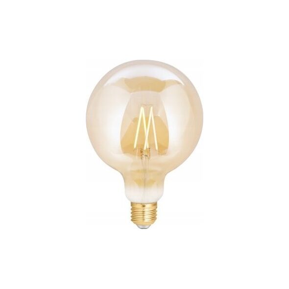 Signify WiZ Filament 50W E27 Globeform G125 Amber Einzelpack.
