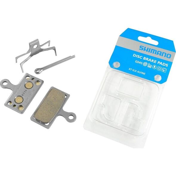 Shimano Okładziny hamulca tarczowego Shimano G04S metaliczne Y8MY98010 Uniwersalny