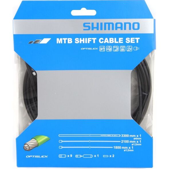 Shimano Shimano pancerze i linki przerzutki MTB Optislick