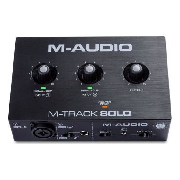 M-Audio M-AUDIO M-Track SOLO - Interfejs Audio USB