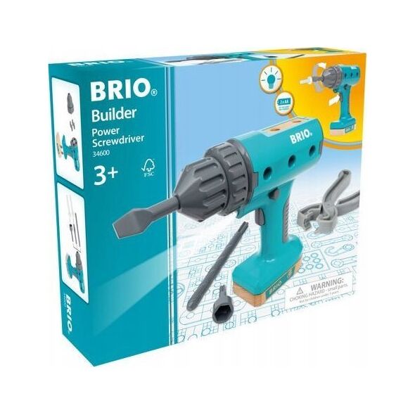 Brio BRIO -Builder, Power Screwdriver - (34600) /Building and Construction Toys