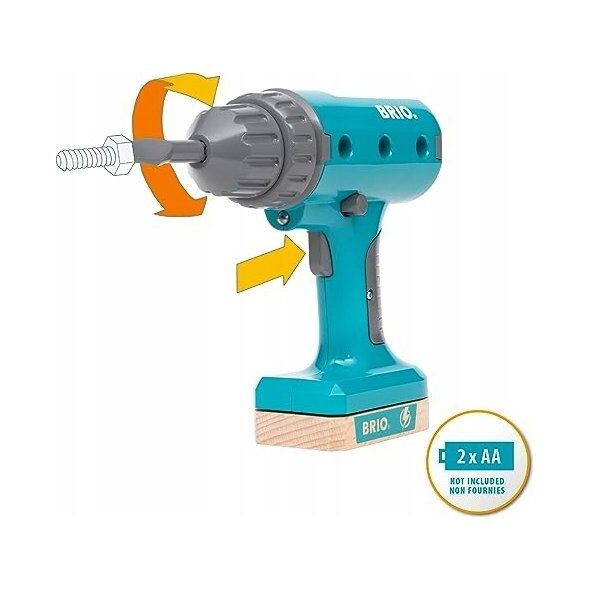 Brio BRIO -Builder, Power Screwdriver - (34600) /Building and Construction Toys