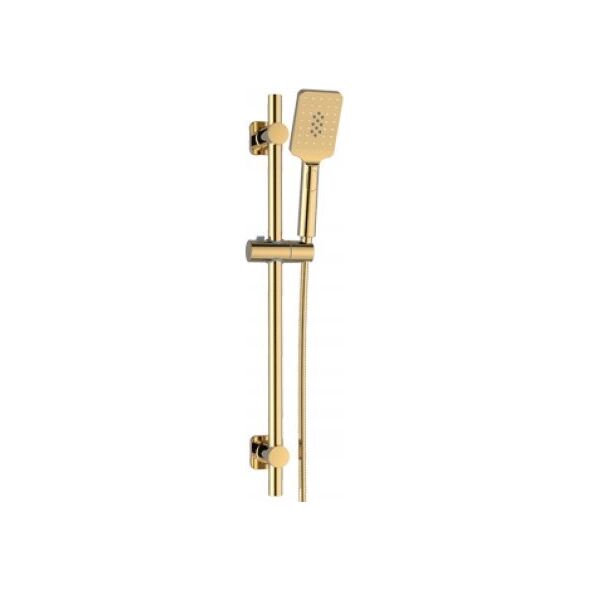 Zestaw prysznicowy 2432970 LOFT GOLD ZESTAW NATRYSKOWY PRZESUWNY, 3-FUNKCYJNY // BV.2432970