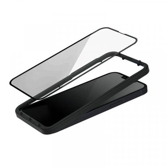 Mocco Full Glue Signature Edition Tempered Glass Full Coverage with Frame Apple iPhone 15 Μαύρο