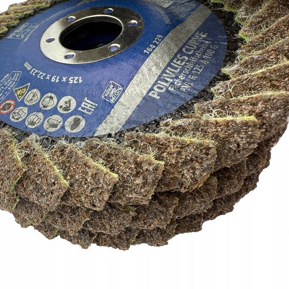 Δίσκος λείανσης τσόχας PFERD Curve PVL-R 125 A 100 G