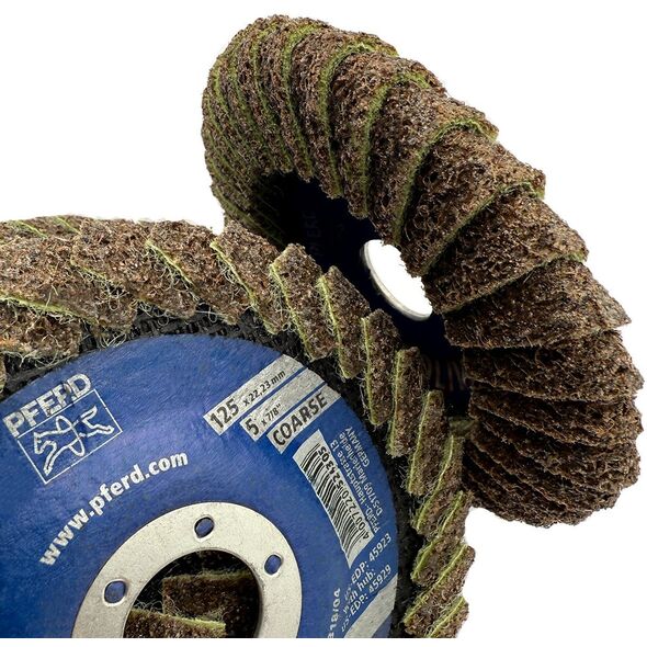 Δίσκος λείανσης τσόχας PFERD Curve PVL-R 125 A 100 G
