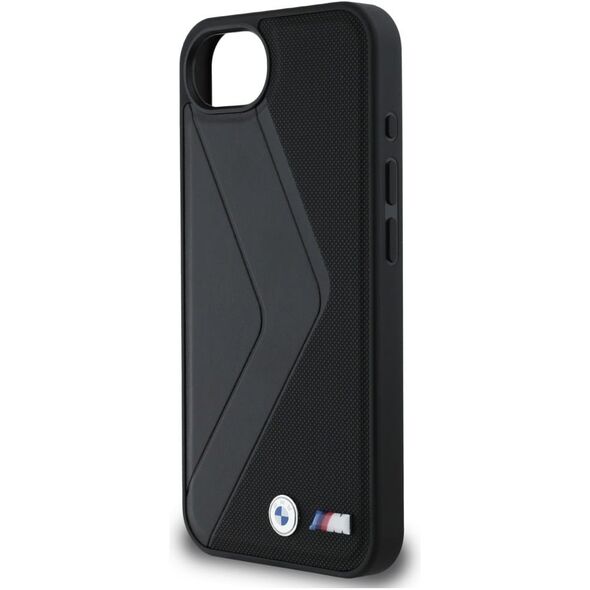 Θήκη BMW Oversized Stripes MagSafe για iPhone 16e μαύρο