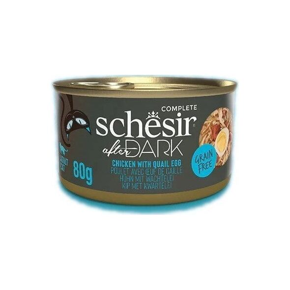 SCHESIR AFTER DARK FILLETS Kurczak z QUAIL EGG 80g