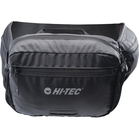 Saszetka torebka sportowa nerka biodrowa na pas Hi-tec Sudetes Waistpack czarna