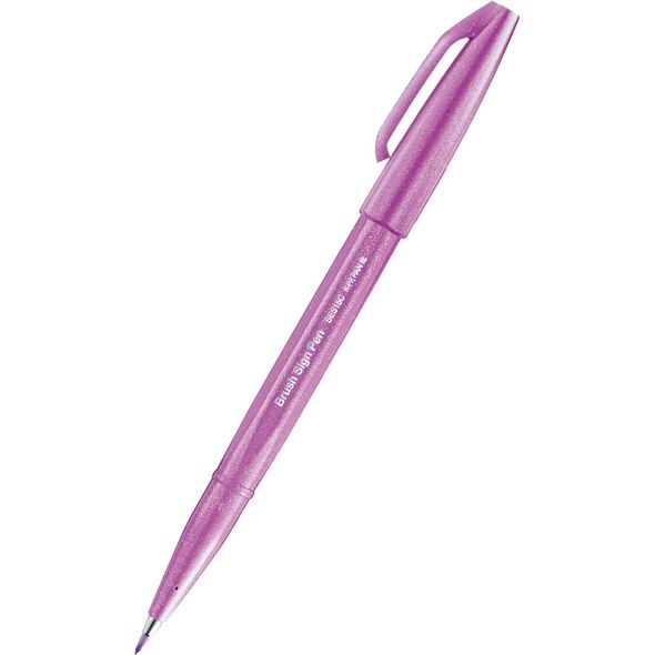 Πινέλο Pentel Brush Sign Pen SES15C μωβ