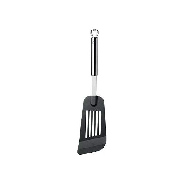 WMF Szpatułka WMF Profi Plus z tworzywa sztucznego 32,2 cm, częściowo matowa stal nierdzewna Cromargan, przednia część z tworzywa sztucznego, można myć w zmywarce, żaroodporna
