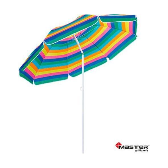 Master PARASOL PLAŻOWY NYLONOWY Z REGULACJĄ 2m JKB05