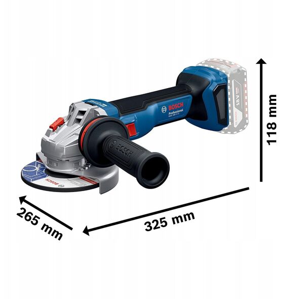 BOSCH.ANGLE GRINDER 125mm GWS 18V-11 S SOLO