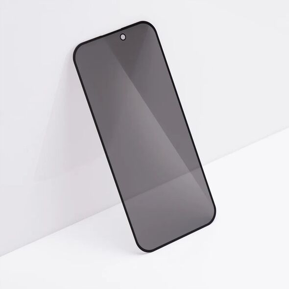 Tempered Glass FORCELL Privacy Glass - για Iphone 16 Plus μαύρο