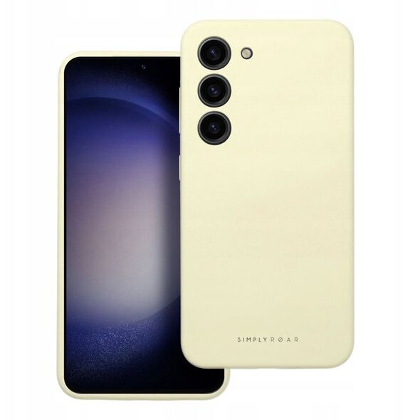 ROAR θήκη CLOUD SKIN για SAMSUNG A06 Ανοιχτό Κίτρινο