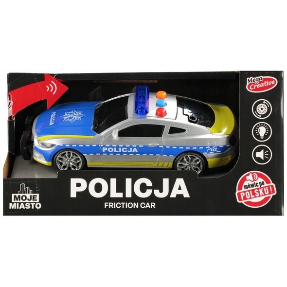ΑΥΤΟΚΙΝΗΤΟ ΠΟΛΙΤΣΙΑ B/O 21X11X8 MOJE MIAST PLPL MC48/96