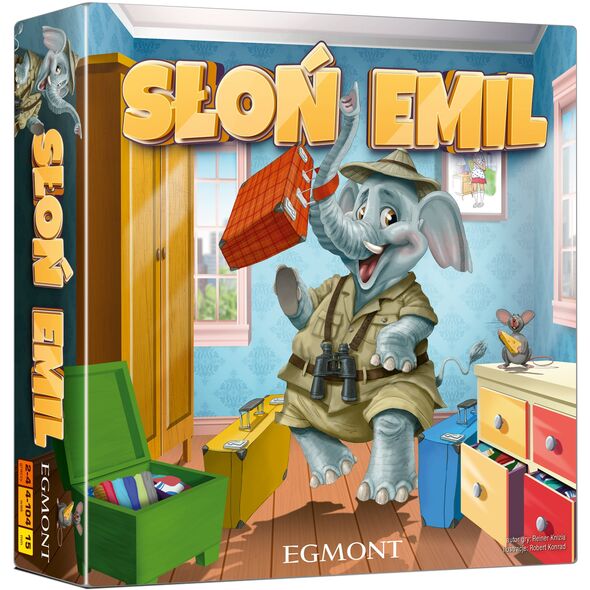 Παιχνίδι Słoń Emil Βαλίτσες γεμάτες διασκέδαση 60738