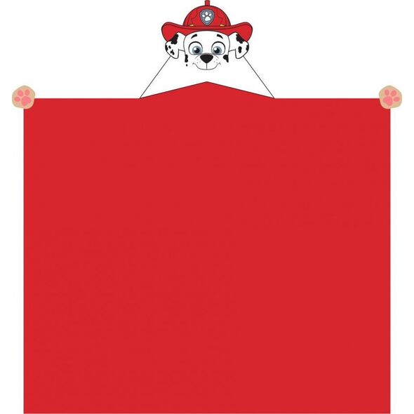 Carbotex Kocyk Coral Psi Patrol Marshall 110x140 cm kaptur