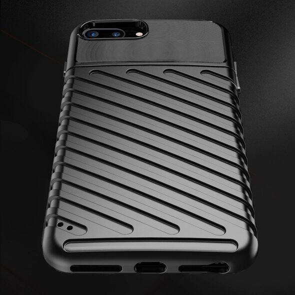 Hurtel Thunder Case elastyczne pancerne etui pokrowiec iPhone 8 Plus / iPhone 7 Plus niebieski uniwersalny