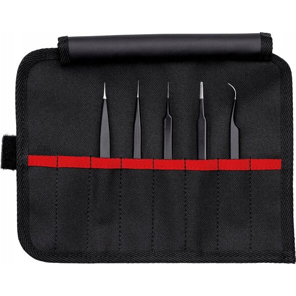 Knipex KNIPEX Universal Tweezer Set, ESD 5pcs