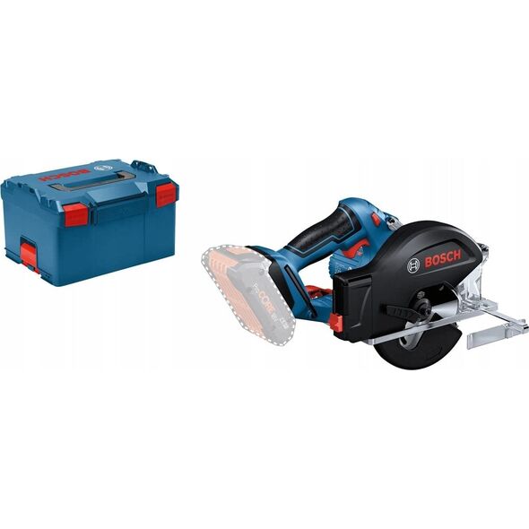 Bosch Bosch cordless metal circular saw GKM 18V-50 Professional solo, hand-held circular saw (blue/black, without battery and charger, in L-BOXX)