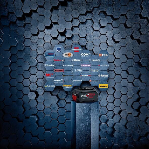Bosch Bosch cordless metal circular saw GKM 18V-50 Professional solo, hand-held circular saw (blue/black, without battery and charger, in L-BOXX)