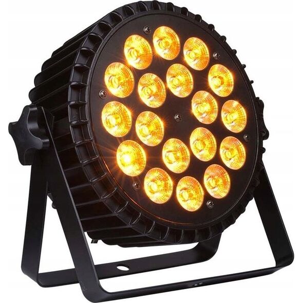 LIGHT4ME LIGHT4ME ALU HEXA PAR 18x10W RGBWA-UV reflektor