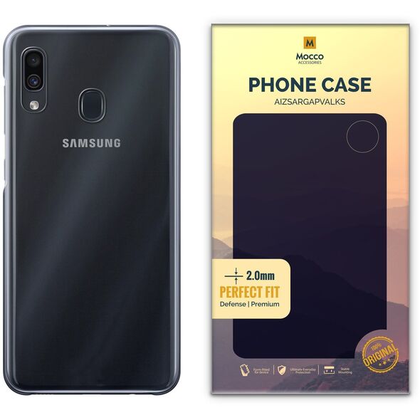 Mocco Original Clear Case 2mm Silicone Case for Samsung A105 Galaxy A10 Transparent (EU Blister)
