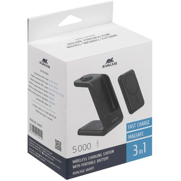 ΒΑΣΗ ΦΟΡΤΙΣΤΗ ΚΙΝΗΤΟΥ WRL 15W/MAGSAFE 4917 RIVACASE
