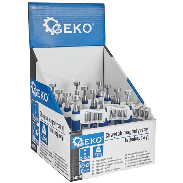 Τηλεσκοπικός μαγνητικός λαβή 2,25kg/62cm – κουτί έκθεσης (12/48)