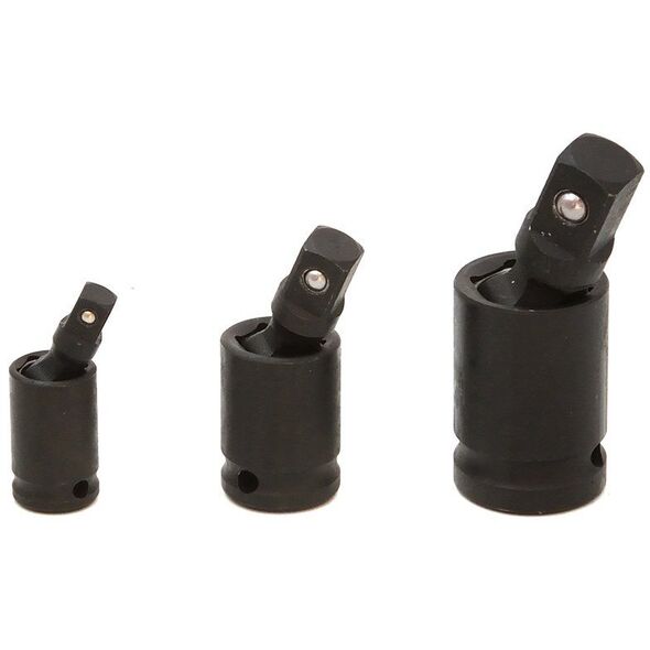 Σετ σφαιρικών αρθρώσεων 3τμχ. 1/4" 3/8" 1/2" CR-Mo (60)