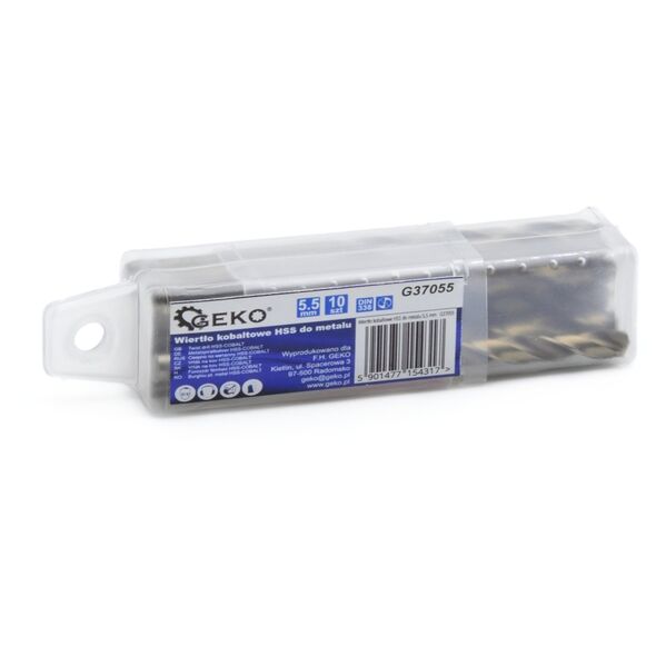 Κοβάλτιο τρυπάνι HSS για μέταλλο 5,5 mm (10/720)