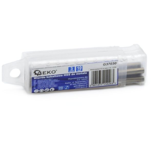 Κοβάλτιο τρυπάνι HSS για μέταλλο 3 mm (10/2520)
