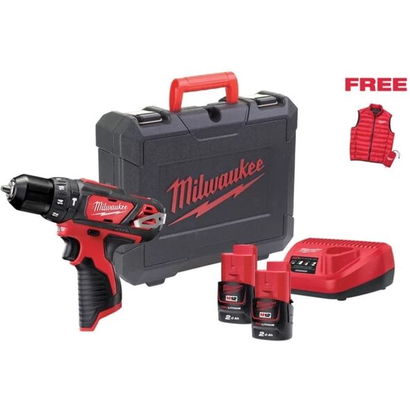MILWAUKEE.UD.M12BPDMC-202C SCREWDRIVER +SLEEVELESS