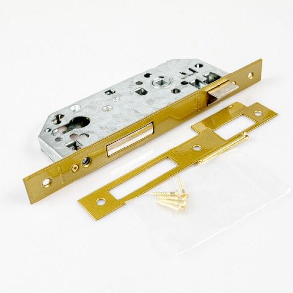 Κλειδαριά Mortise TESA 85-40 mm, χρώμα ορείχαλκου.