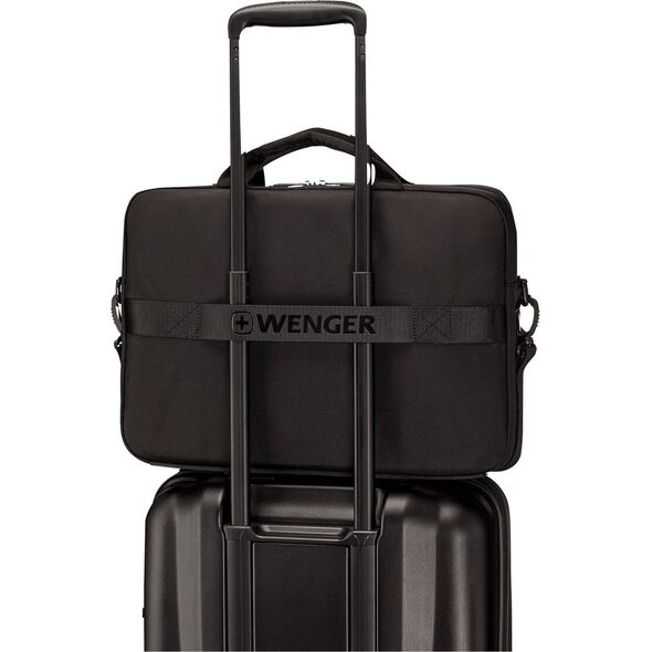 WENGER XE Compact Brief 16 40,64cm 16Zoll Τσάντα για Laptop 16 ιντσών με Θήκη για Tablet Μαύρο