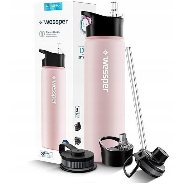 Butelka termiczna Wessper ActiveMax Steeline 700ml (WES266-PK-700)