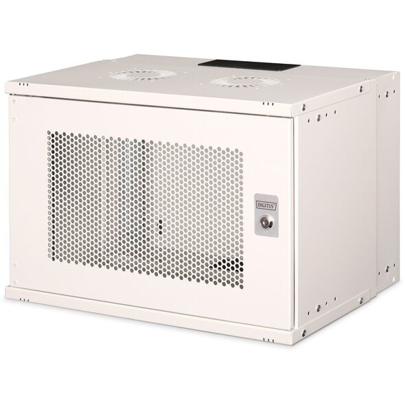 Rack Digitus DN-49208 SOHO perforated door Grey