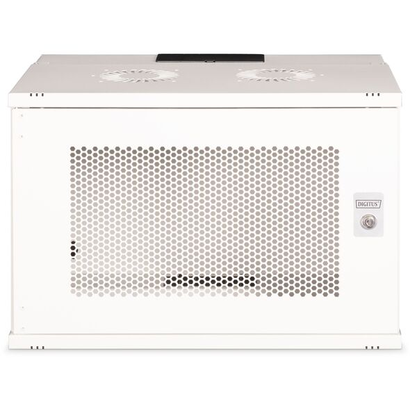Rack Digitus DN-49208 SOHO perforated door Grey
