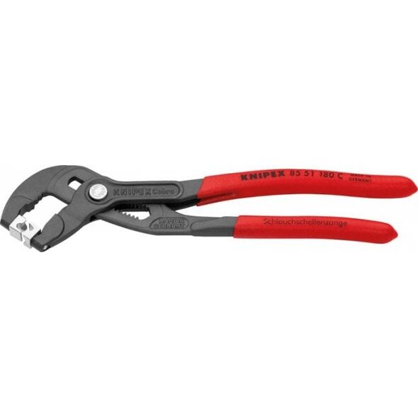 Knipex Szczypce do mont.opasek do wezy typu CLIC, rekojesci powlek.tworz. sztucz.180mm KNIPEX