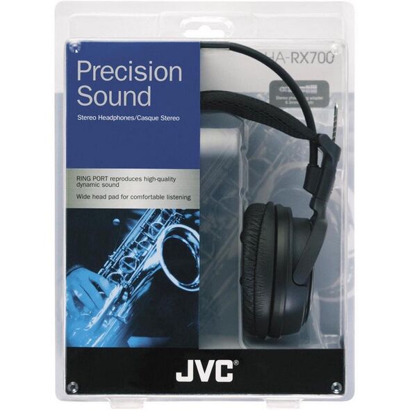 Słuchawki JVC Ausinės JVC HA-RX700E (on-ear, NO, juodos spalvos