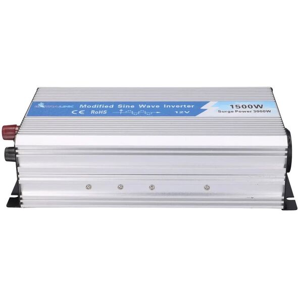 Extralink Opim-1500W | Przetwornica Napięcia | Samochodowa 12V, 1500W Modyfikowany Sinus