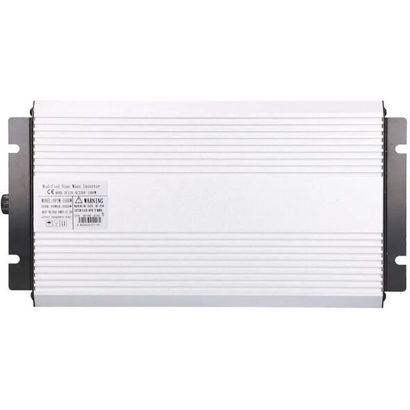 Extralink Opim-1500W | Przetwornica Napięcia | Samochodowa 12V, 1500W Modyfikowany Sinus