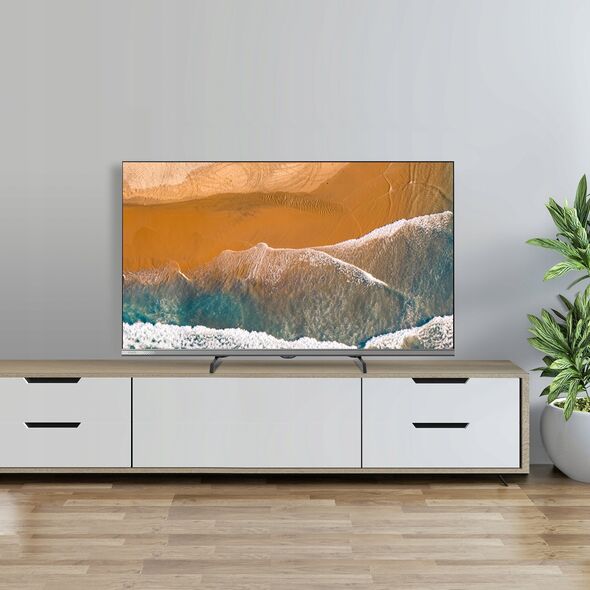 Τηλεόραση CHiQ L32QM9G 32", FHD, QLED, μεταλλική χωρίς πλαίσιο, έξυπνη, Google TV, Dolby Audio, HDR, Chromecast