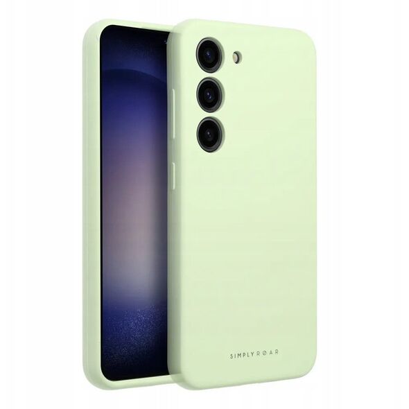 ROAR θήκη CLOUD SKIN για SAMSUNG S25 Plus 5G Ανοιχτό πράσινο