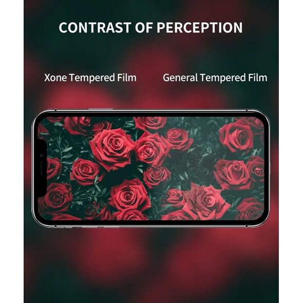 Tempered Glass X-ONE Full Cover Extra Strong Crystal Clear - για Samsung S24 FE (full glue) μαύρο