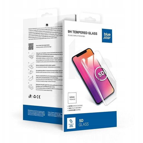 Tempered Glass BlueStar 5D - για Xiaomi 14T Pro - μαύρο