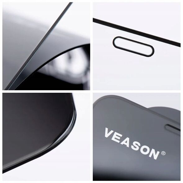 Προστατευτικό Γυαλί 6D Pro Veason Glass (SET 10in1) - για Iphone 7 / 8 / SE 2020 / SE 2022 μαύρο