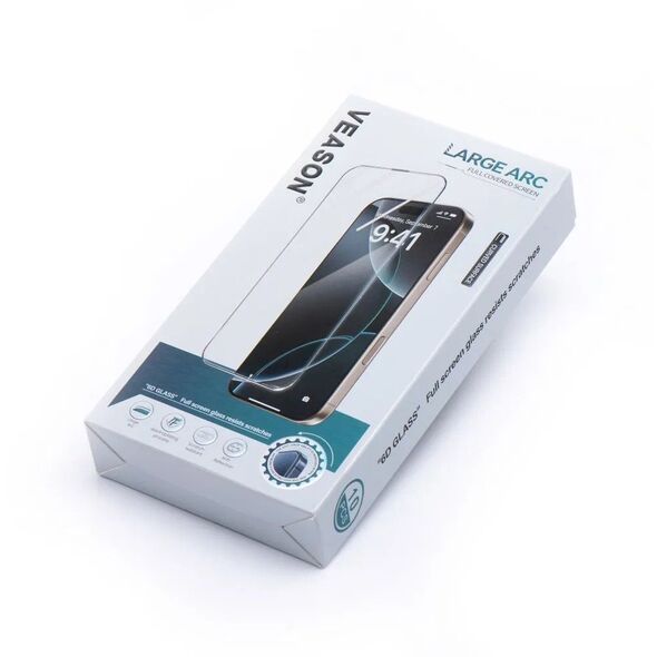 Tempered Glass 6D Pro Veason Glass (SET 10in1) - για Samsung Galaxy A15 4G / A15 5G / M15 μαύρο