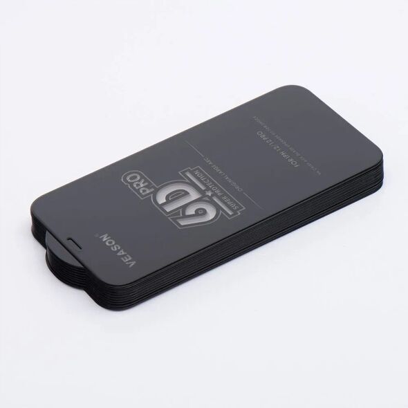 Tempered Glass 6D Pro Veason Glass (SET 10in1) - για Xiaomi Redmi 14C μαύρο
